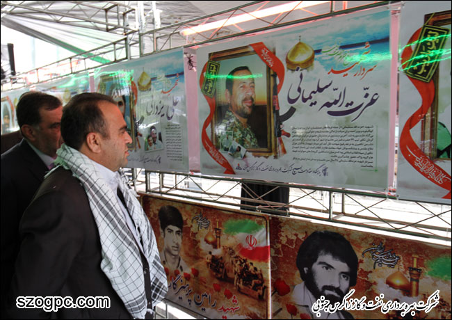 افتتاح نمایشگاه شهدای هشت سال دفاع مقدس و مدافعان حرم 4