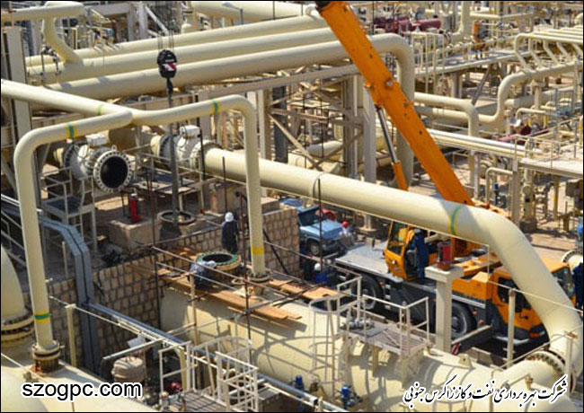 پایان تعمیرات اساسی در منطقه عملیاتی نار و کنگان شرکت بهره برداری نفت و گاز زاگرس جنوبی