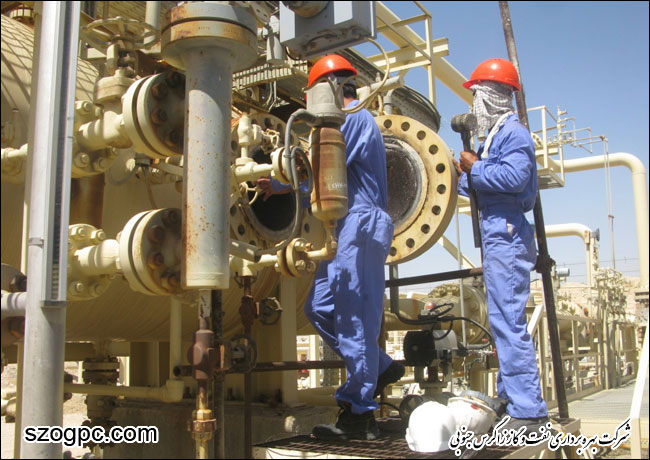 پایان تعمیرات اساسی در منطقه عملیاتی نار و کنگان 6