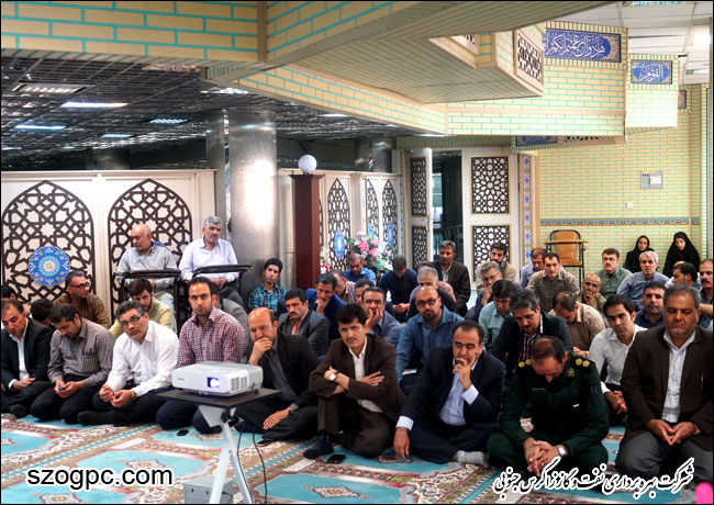 همایش بزرگ بسیجیان در شرکت بهره برداری نفت و گاز زاگرس جنوبی 3