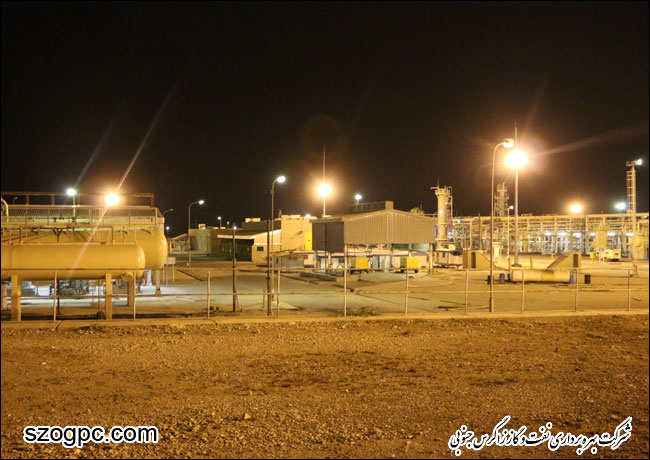 بهبود وضعیت روشنائی در پالایشگاه گاز فراشبند منطقه عملیاتی دالان شرکت بهره برداری نفت و گاز زاگرس جنوبی با نصب ۷۸ پروژکتور ضد انفجار
