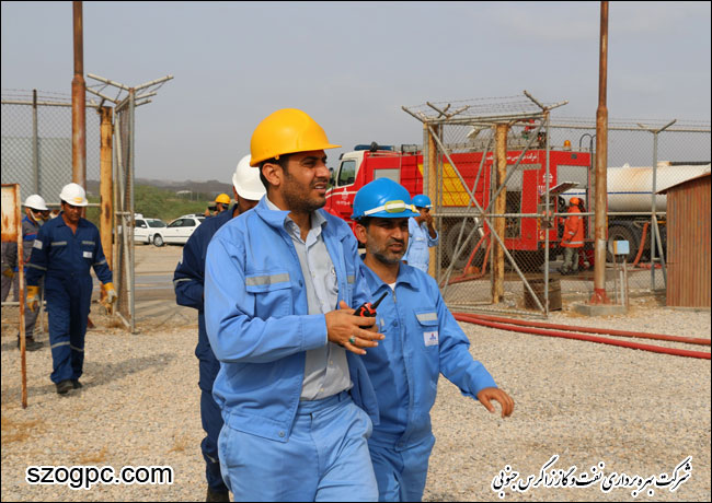 تعمیرات اساسی تسهیلات سرچاهی منطقه عملیاتی سرخون و گشوی جنوبی 1