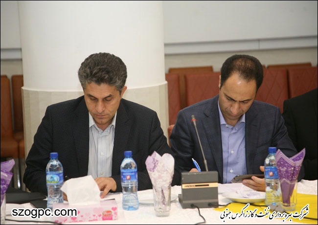 برگزاری جلسه پیش بینی بهره دهی چاههای شرکت نفت مناطق مرکزی ایران 7