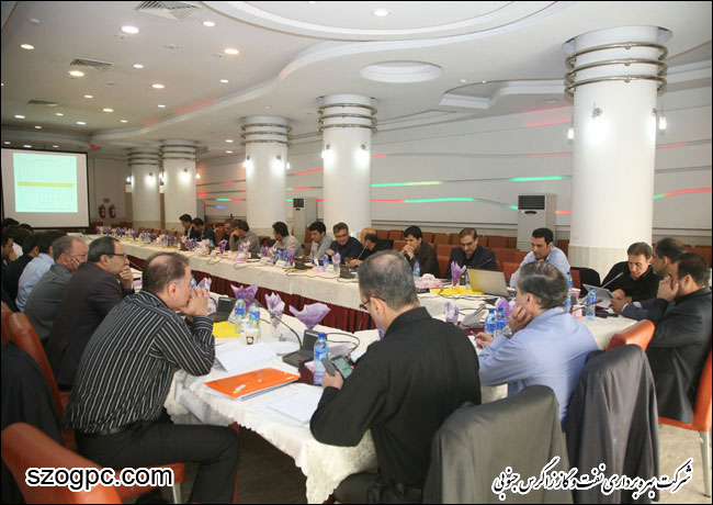 برگزاری جلسه پیش بینی بهره دهی چاههای شرکت نفت مناطق مرکزی ایران 10