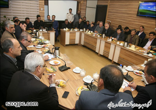 برگزاری مراسم تودیع و معارفه رئیس حراست شرکت نفت مناطق مرکزی ایران 8