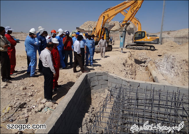 بازدید مدیر عملیات شرکت بهره برداری نفت و گاز زاگرس جنوبی از منطقه عملیاتی پارسیان 3