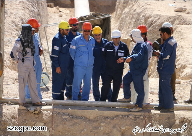 بازدید مدیرعامل شرکت بهره برداری نفت و گاز زاگرس جنوبی از منطقه عملیاتی پارسیان 4