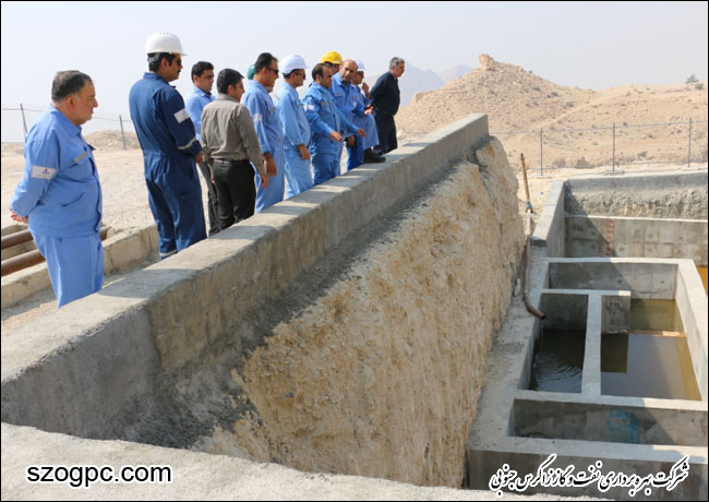 بازدید مدیرعامل شرکت بهره برداری نفت و گاز زاگرس جنوبی از منطقه عملیاتی نار و کنگان 3