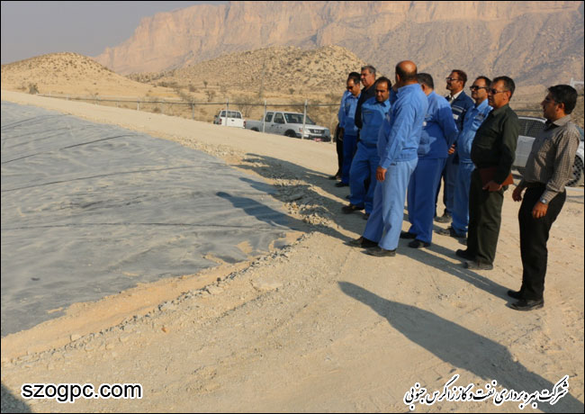 بازديد مدیرعامل شرکت بهره برداری نفت و گاز زاگرس جنوبی از منطقه عملیاتی نار و کنگان 7