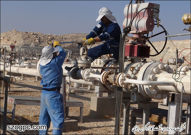 پایان تعمیرات اساسی منطقه عملیاتی پارسیان شرکت بهره برداری نفت و گاز زاگرس جنوبی 7