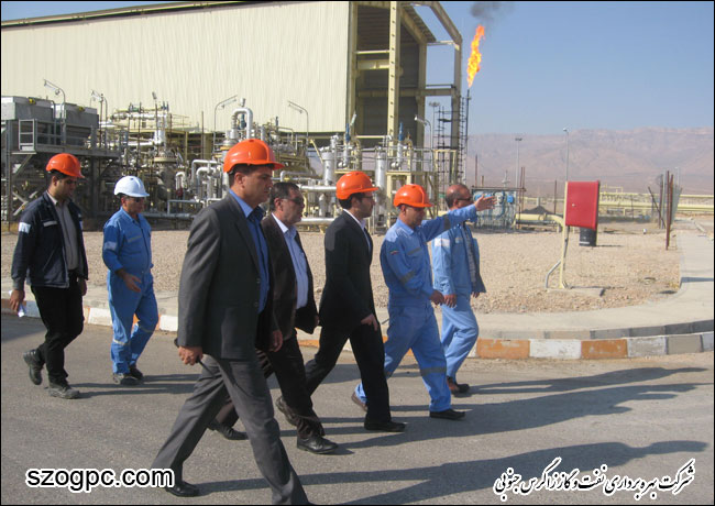 بازدید سرپرست حراست شرکت نفت مناطق مرکزی ایران از مناطق عملیاتی شرکت بهره برداری نفت و گاز زاگرس جنوبی 6