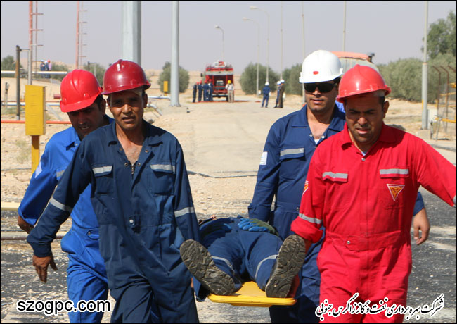 برگزاری مانور امداد و نجات در منطقه عملیاتی آغار و دالان 5