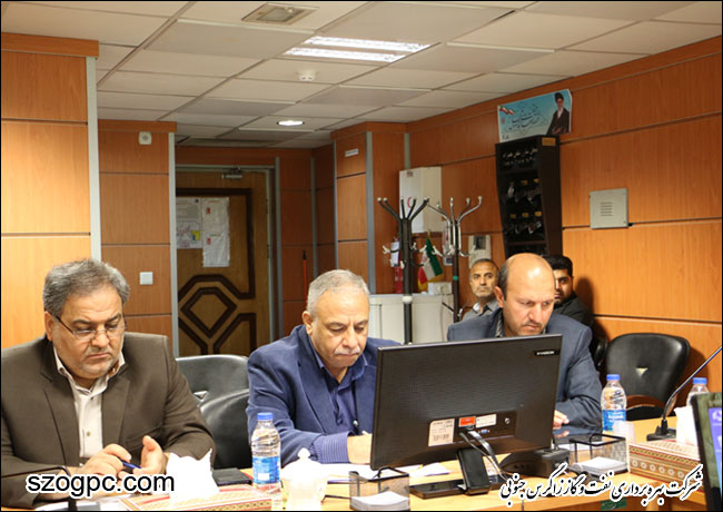 جلسه بررسی الزامات تولید و سوخت زمستانی سال ۱۳۹۵ شرکت بهره برداری نفت و گاز زاگرس جنوبی 10