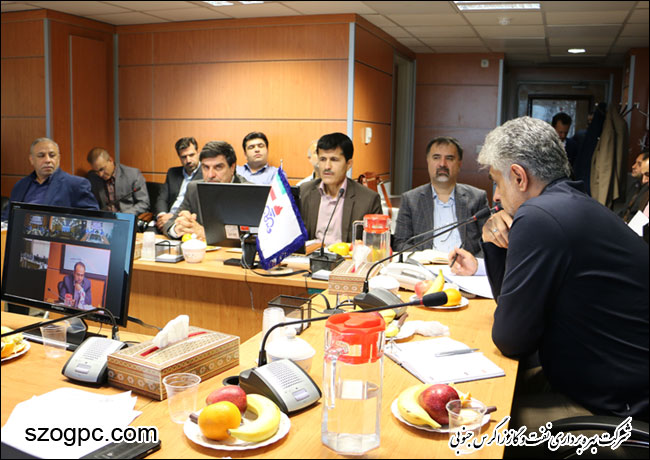 بازدید مدیر عامل شرکت نفت مناطق مرکزی از شرکت بهره برداری نفت و گاز زاگرس جنوبی 1