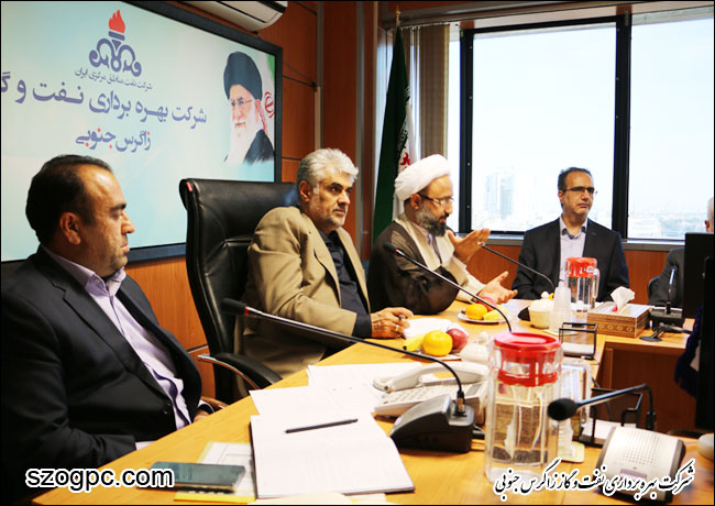 بازدید مدیر عامل شرکت نفت مناطق مرکزی از شرکت بهره برداری نفت و گاز زاگرس جنوبی 6