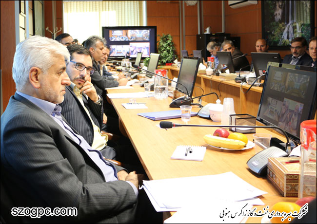 بازدید مدیر عامل شرکت نفت مناطق مرکزی از شرکت بهره برداری نفت و گاز زاگرس جنوبی 7