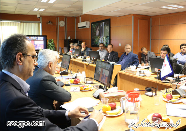 بازدید مدیر عامل شرکت نفت مناطق مرکزی از شرکت بهره برداری نفت و گاز زاگرس جنوبی 10