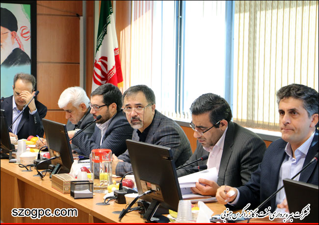 جلسه مدیر عامل نفت مرکزی با مدیران نفت زاگرس جنوبی 6