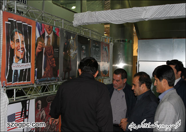 افتتاح نمایشگاه شهدا و توانمندی های پایگاه مقاومت بسیج به مناسبت گرامیداشت هفته بسیج 4