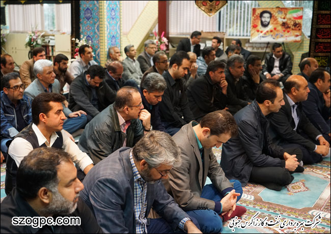 برگزاری همایش بزرگ بسیجیان شرکت بهره برداری نفت و گاز زاگرس جنوبی 1
