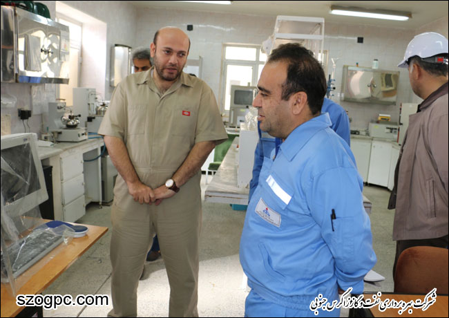 بازدید دکتر غلامحسین منتظری مدیرعامل شرکت بهره برداری نفت و گاز زاگرس جنوبی از منطقه عملیاتی نار و کنگان 11