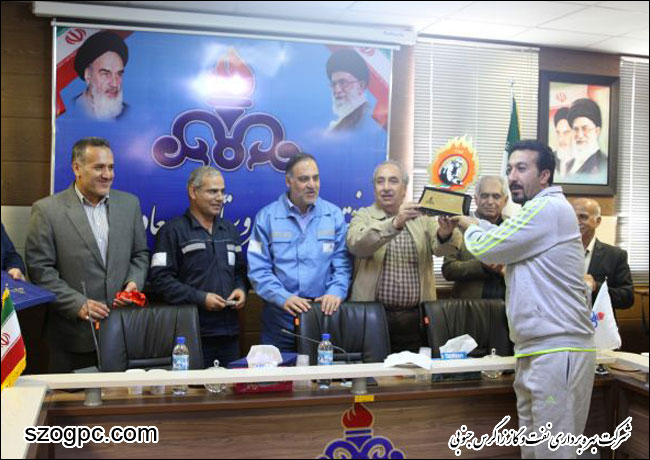 دهمین دوره المپیاد عملیاتی ورزشی آتش نشانان شرکت بهره برداری نفت و گاز زاگرس جنوبی 4