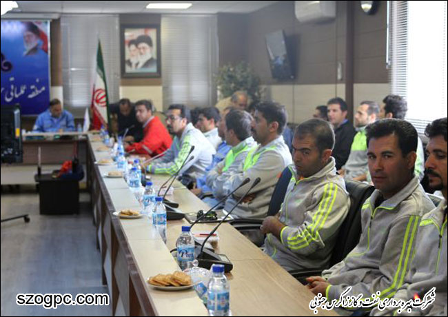 دهمین دوره المپیاد عملیاتی ورزشی آتش نشانان شرکت بهره برداری نفت و گاز زاگرس جنوبی 6