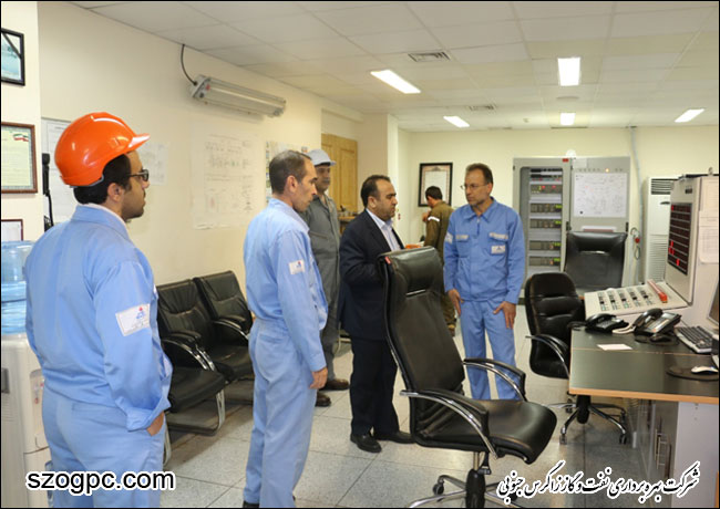 بازدید مدیر عامل شرکت بهره برداری نفت و گاز زاگرس جنوبی از منطقه عملیاتی نار و کنگان 2