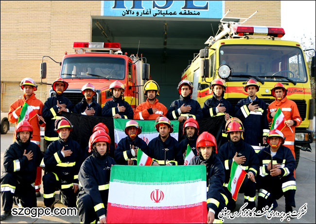 ابراز همدردی مدیریت ، کارکنان آتش نشانان شرکت در صانحه پلاسکو 1