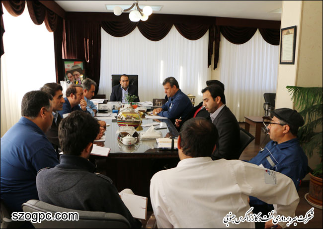 بازدید مدیرعامل شرکت بهره برداری نفت و گاز زاگرس جنوبی از منطقه عملیاتی آغار و دالان 1