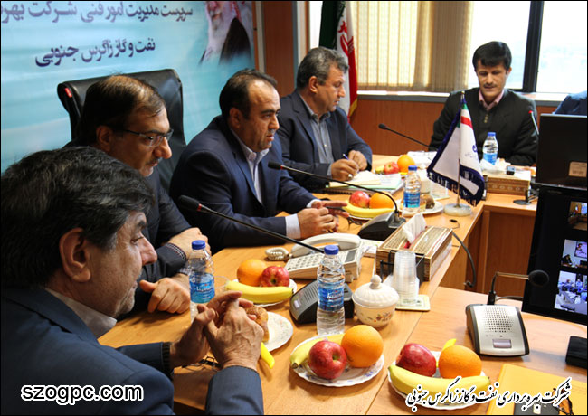 برگزاری مراسم معارفه سرپرست مدیریت امور فنی شرکت بهره برداری نفت و گاز زاگرس جنوبی 3