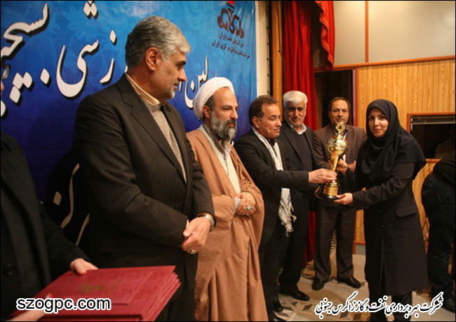 برگزاری مراسم اختتامیه اولین المپیاد ورزشی بسیجیان شرکت نفت مناطق مرکزی ایران 10