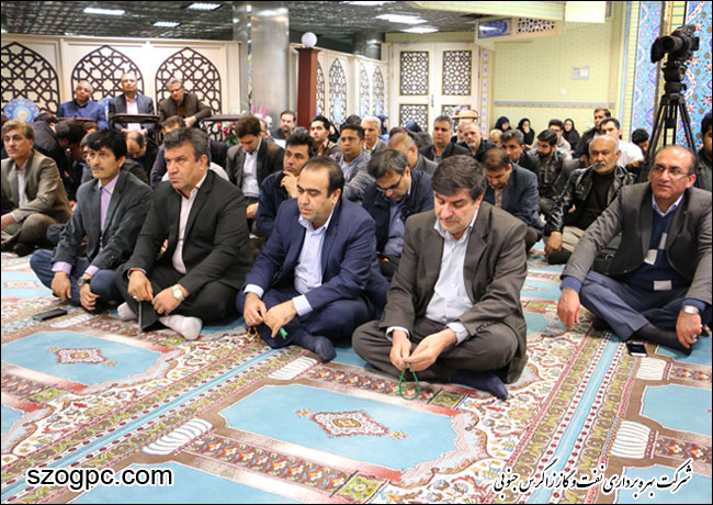 گرامیداشت میلاد فرخنده حضرت زینب کبری (س) و سی و هشتمین بهار پیروزی انقلاب اسلامی ایران در شرکت بهره برداری نفت و گاز زاگرس جنوبی 4