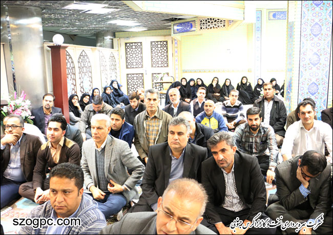 گرامیداشت میلاد فرخنده حضرت زینب کبری (س) و سی و هشتمین بهار پیروزی انقلاب اسلامی ایران در شرکت بهره برداری نفت و گاز زاگرس جنوبی 9