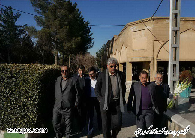 تجدید میثاق مدیر عامل شرکت نفت مناطق مرکزی ایران با آرمان های امام راحل (ره) و شهدا 4