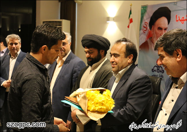 مراسم تکریم خانواده های معظم شهدای شرکت بهره برداری نفت و گاز زاگرس جنوبی 3