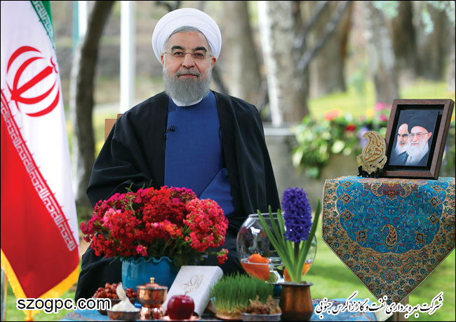 دکتر روحانی در پیام نوروزی به مناسبت آغاز سال ۱۳۹۶: مردم در دولت یازدهم از آرامش و رفاه بیشتری برخوردارند/ تاکید بر نقش آفرینی مثبت اجرای سیاست‌های اقتصاد مقاومتی و اجرایی شدن توافق هسته‌ای