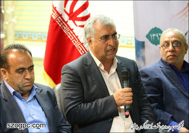 دیدار نوروزی مدیر عامل و مدیران شرکت بهره برداری نفت و گاز زاگرس جنوبی با کارکنان ستاد شیراز 5