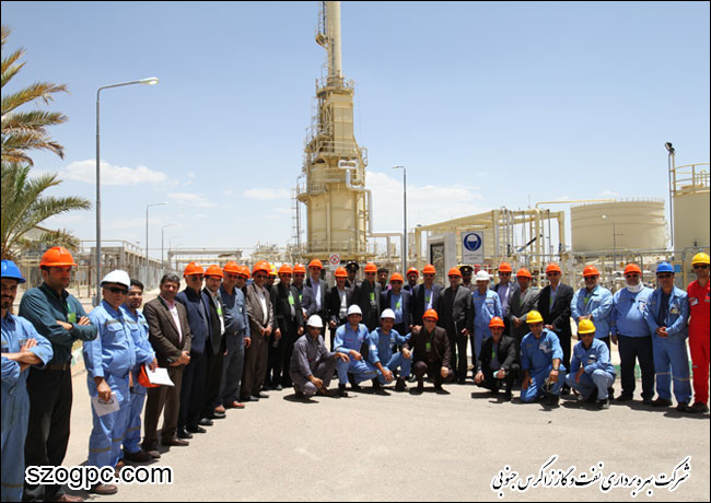 بازدید مدیر عامل شرکت نفت مناطق مرکزی ایران از ستاد و منطقه عملیاتی سروستان و سعادت آباد 2