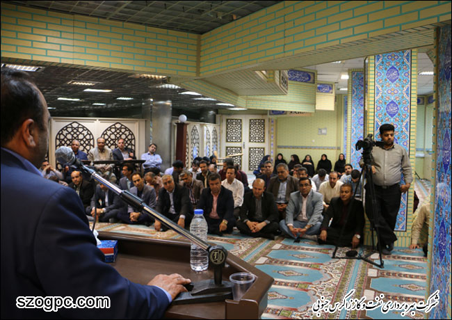 برگزاری جشن ولادت حضرت قائم ( عج ) در شرکت بهره برداری نفت و گاز زاگرس جنوبی 3