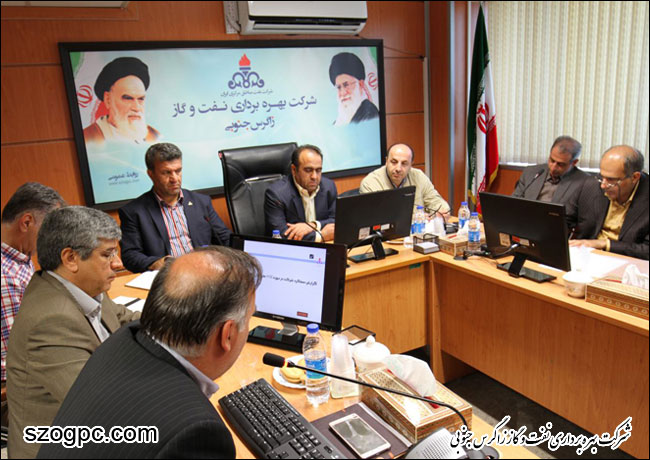 عملکرد زاگرس جنوبی در حوزه ایمنی و محیط زیست با حضور دکتر غلامحسین منتظری مدیر عامل و مهندس سیاوش درفشی مدیر HSE شرکت ملی نفت ایران 2