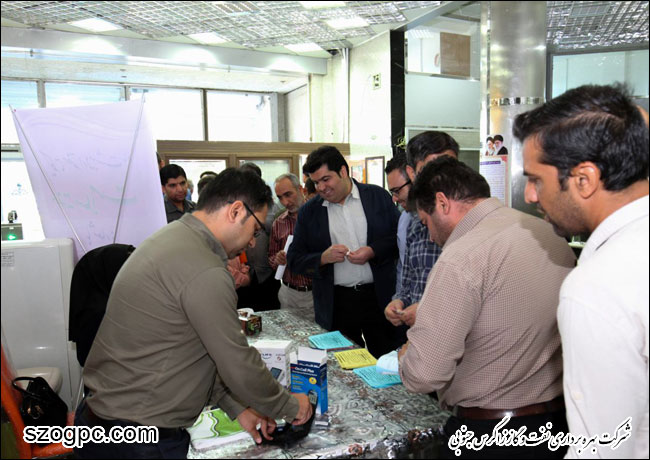 نمایشگاه بهداشت و سلامت شرکت بهره برداری نفت و گاز زاگرس جنوبی 6