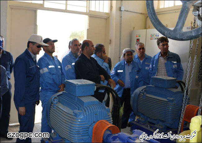 بازدید مدیرعامل شرکت بهره برداری نفت و گاز زاگرس جنوبی از مناطق عملیاتی نار و کنگان و پارسیان 10