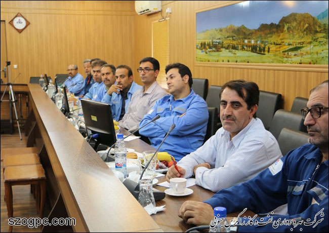 بازدید مهندس حاتمی مدیر عامل شرکت نفت مناطق مرکزی ایران از منطقه عملیاتی آغار و دالان 6
