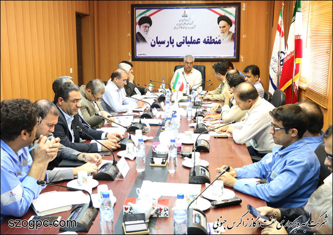 بازدید مدیر منابع انسانی و سرپرست مدیریت عملیات شرکت زاگرس جنوبی از منطقه عملیاتی پارسیان 1