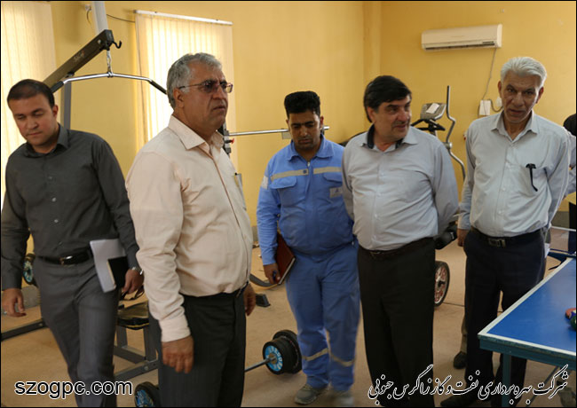 بازدید مدیر منابع انسانی و سرپرست مدیریت عملیات شرکت زاگرس جنوبی از منطقه عملیاتی پارسیان 7