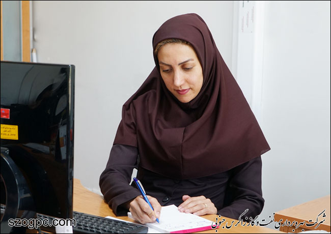 نماینده مدیر عامل در امور بانوان شرکت بهره برداری نفت و گاز زاگرس جنوبی منصوب شد