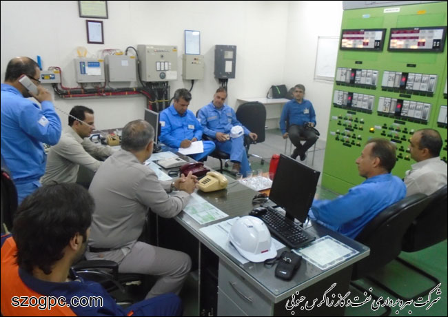 بازدید مدیر عملیات شرکت بهره برداری نفت و گاز زاگرس جنوبی از منطقه عملیاتی نار و کنگان 3