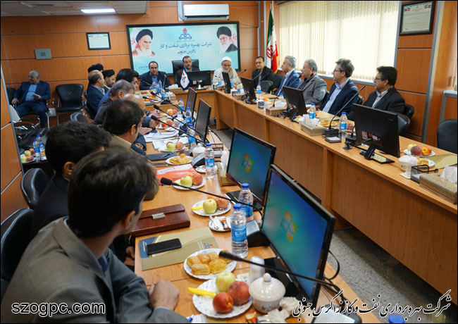 جلسه هم اندیشی مشاور فرهنگی وزیر نفت و دبیر ستاد اقامه نماز وزارت نفت با مدیران صنعت نفت فارس 2