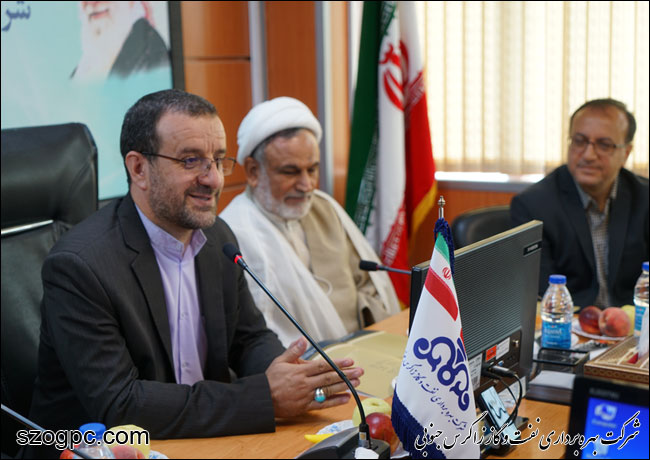 جلسه هم اندیشی مشاور فرهنگی وزیر نفت و دبیر ستاد اقامه نماز وزارت نفت با مدیران صنعت نفت فارس 4